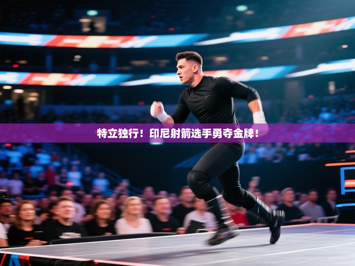 特立独行！印尼射箭选手勇夺金牌！