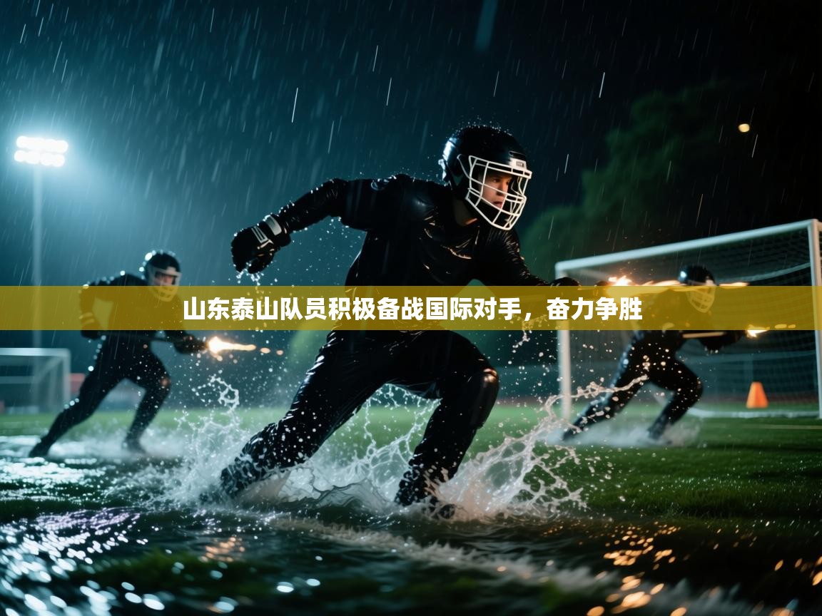 山东泰山队员积极备战国际对手，奋力争胜